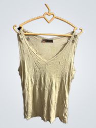 Cop. Copine Sleeveless V-Neck Top