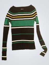 Express Striped Knit Sweater