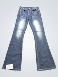 Women's Blue Flare Jeans