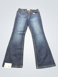 lei sophia hipster flare jeans
