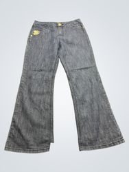 PETITE SOPHISTICATE Women's Flared Jeans
