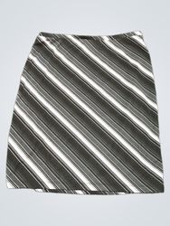 Express Striped Mini Skirt