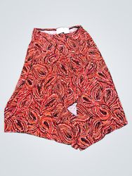 WORTHINGTON Stretch Medium Red Orange Black Patter..