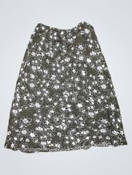 Croft & Barrow Women's Floral Print Midi Skirt