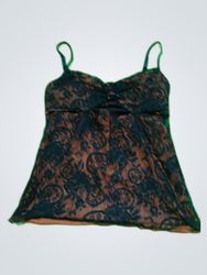 H&M Black Lace Camisole Top
