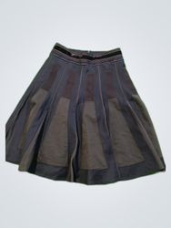 Black Pleated Skirt