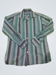 Gap Striped Button-Up Shirt