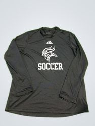 Adidas Black Long Sleeve Soccer T-Shirt