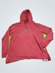 Adidas Maroon Logo Hoodie