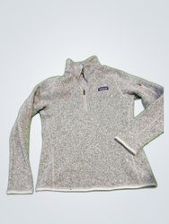 Patagonia Grey Quarter-Zip Fleece Jacket