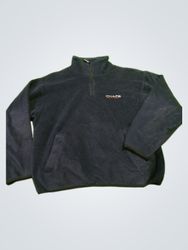 Chaps Ralph Lauren Navy Fleece Zip-Up Jacket
