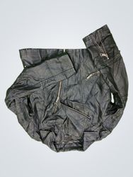 ana a new approach faux leather moto jacket