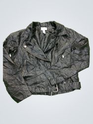 Arizona Jean Co. Faux Leather Moto Jacket