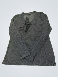 The Limited Polka Dot Tie Neck Blouse