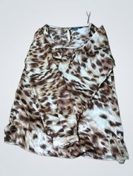 Bad Ass Leopard Print Blouse