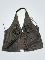 H&M Divided Halter Top