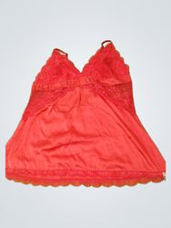 AVIDLOVE Red Lace Babydoll Chemise