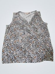 Philosophy Republic Clothing Sleeveless Leopard Pr..