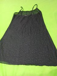 Rajorise Black Lace Slip Dress