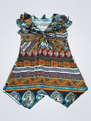 Suzie in the City Women's Short Sleeve Printed Top