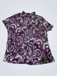 blusa con maniche corte da donna East 5th con stam..