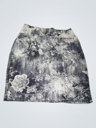 Printed Mini Skirt