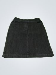Contrast Denim Skirt