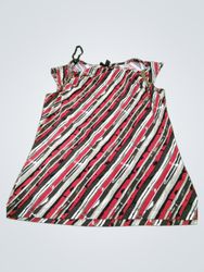 DANA BUCHMAN Women's Striped Dress