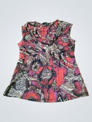 NIC+ZOE Women's Sleeveless Top with Abstract Print