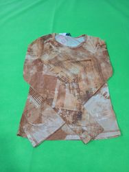 Wild Fable Long Sleeve Mesh Top