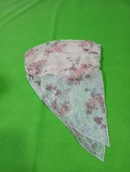 Lenço de Renda Floral