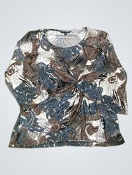 Proportion Petite Conrad C Paisley Print Twist Fro..