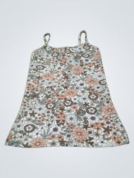 Floral Print Spaghetti Strap Dress