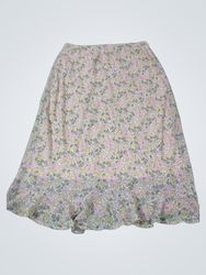 Wild Fable Floral Print Midi Skirt