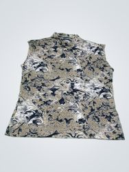 KIKO&EC. Sleeveless Mock Neck Top