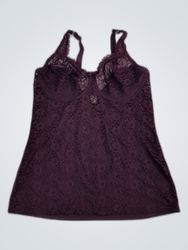 Purple Lace Camisole