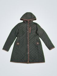 Ralph Lauren Gray Quilted Coat