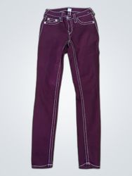 True Religion Purple Skinny Jeans