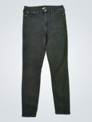 True Religion Black Straight Leg Jeans