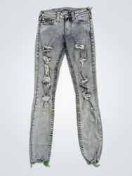 True Religion Distressed Skinny Jeans