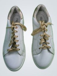 White Leather Sneakers