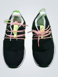 Under Armour Black Lace-Up Sneakers