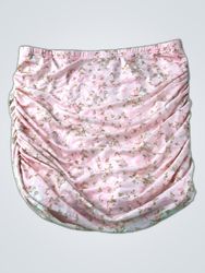 Pink Floral Skirt