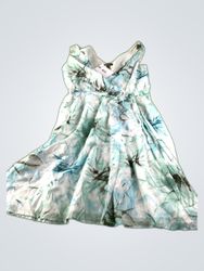 Tommy Bahama Abstract Floral Sleeveless Mini Dress