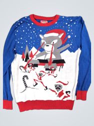 Maglione festivo ibrido
