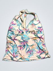 Floral Halter Neck Swimsuit Top