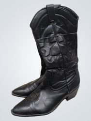 Black Cowboy Boots