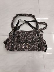 Guess Monogram Shoulder Bag