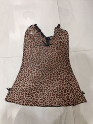 Ann Summers Leopard Print Chemise