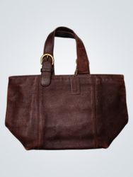 Coach Leather Tote Bag